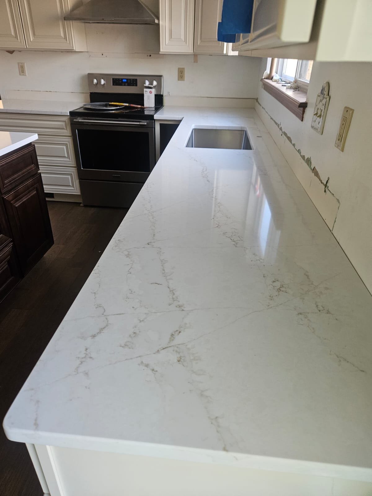 Granite kitchen counter